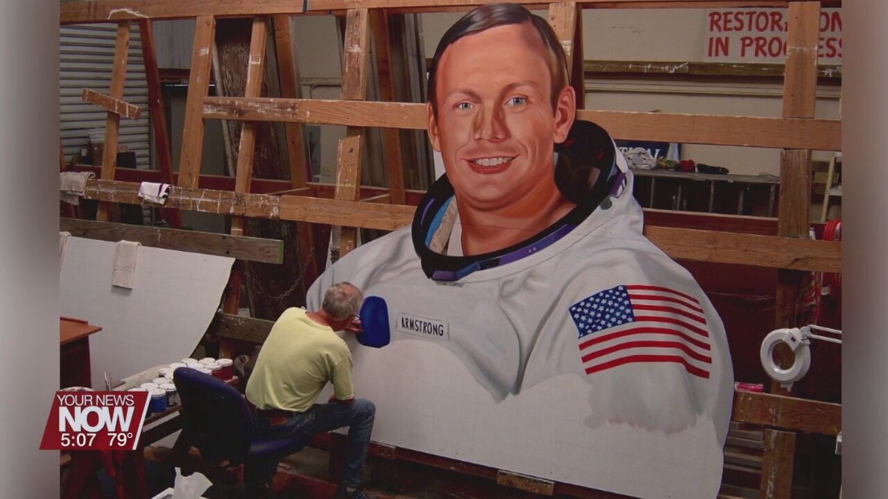 Artist from California to install giant mural of Wapakoneta's Neil Armstrong